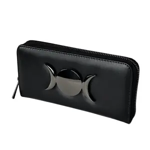 Moon Phase Vegan Leather Wallet