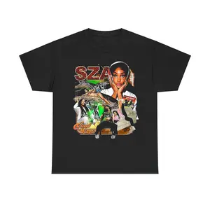 Szza Graphic Tee, Music Bootleg Shirt, Gift For Fan
