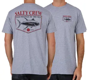 Salty Crew Angler Classic Short Sleeve Tee, Casual Style, Timeless Appeal, Simple and Clean