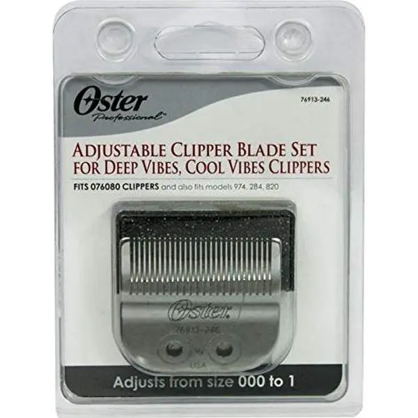 Oster Clipper Steel Adjustable Blade Accessory, Size 000-1, 0.07 lb