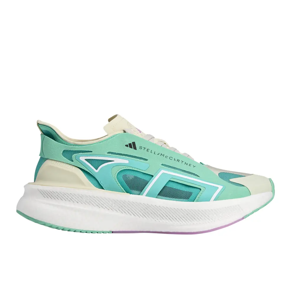 adidas Womens By Stella Mccartney Ultraboost Ultra Boost 5 Running Sneakers Shoes - Blue adidas Womens By Stella Mccartney Ultraboost Ultra Boost 5 Running Sneakers Shoes - Blue