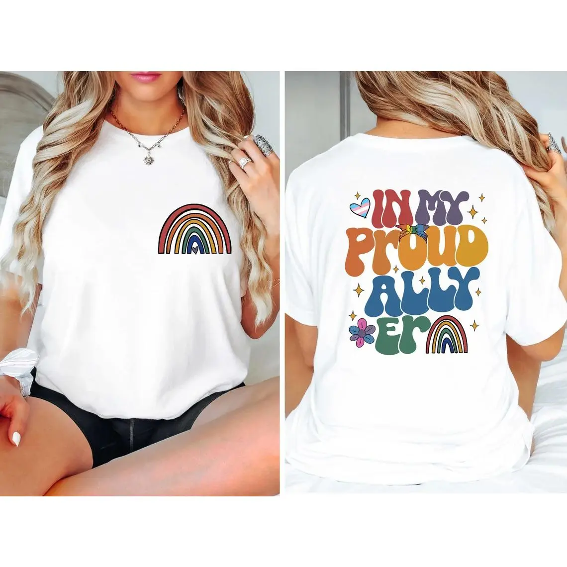 In My Proud Ally Era Shirt, LGBT In My Era Shirt, Funny Pride Shirt, Pride Month Gift, LGBT Support Shirt, You Are Safe With Me Shirt