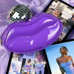 Makeup Bag Hot in Purple