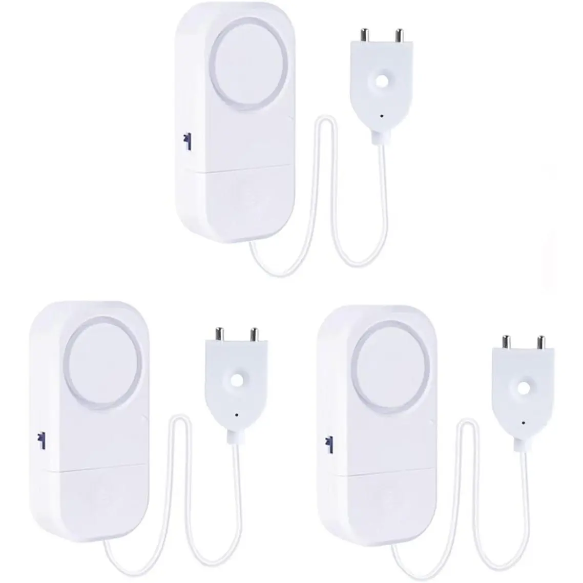 Water Leak Detector, 120dB Adjustable  Suit for Home,Water Sensor for Basement, Water Leak ,3 PCS