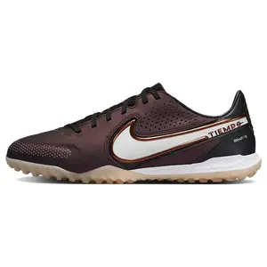 Nike Tiempo Legend 9 React Pro Low-Top Leather Turf Soccer Cleats with Cushioning and Traction for Men and Women Trending Shoes, House White Official Shoes to Get / Maison Mihara
