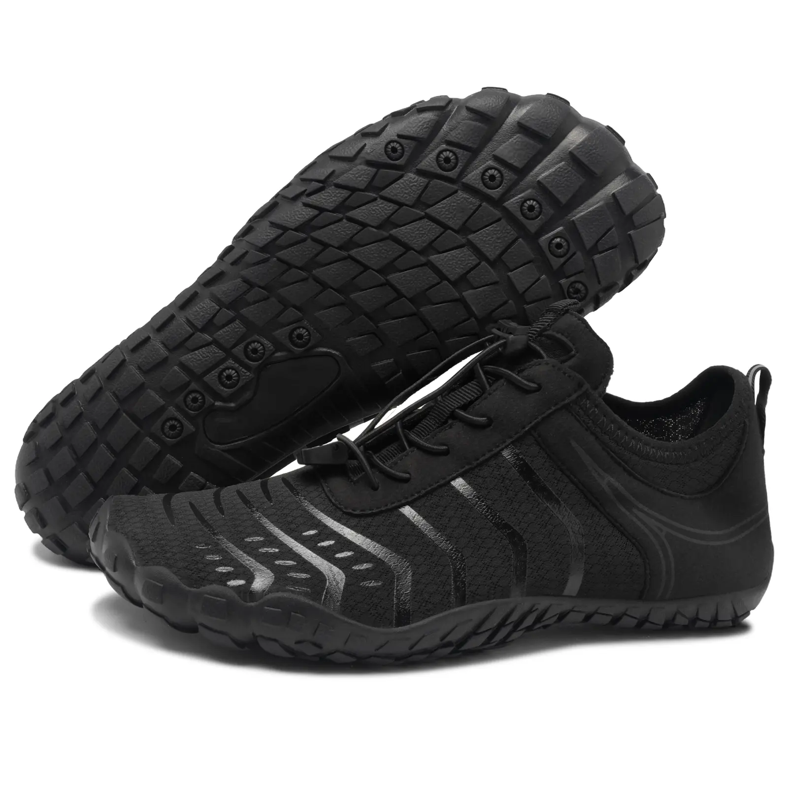 Reazuoy Unisex Barefoot Shoes for Women- Wide Toe Box, 0-Drop Sole, Lightweight, Breathable, Non-Slip Outdoor Water Shoes for Women, Gym Training & Hiking Casual Sporty Sneakers
