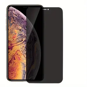 Private Screen Protector for Smartphone iPhone - Antispy Tempered Glass with Privacy Film for iPhone 16/15/14/13/12/11/X/XS/8/7