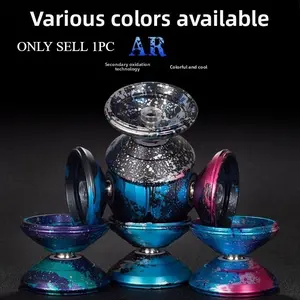 Cool Multi-Color Yo-Yo, Metal Performance Yo-Yo with 10 Strings, 5 Color Options, Perfect for Tricks and Competitions