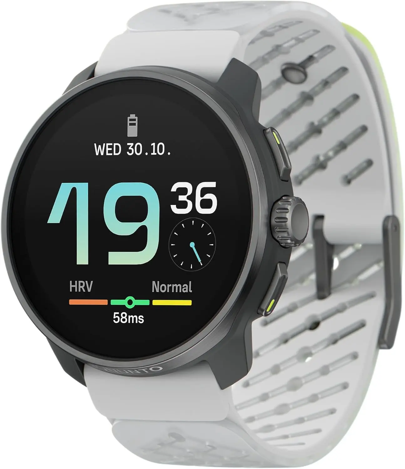 Suunto Race S Titanium GPS Sports Watch with AMOLED Touchscreen, Heart Rate and Fitness Tracker - Canary