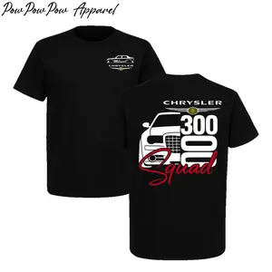 Chrysler 300C Squad T-Shirt – Classic Mopar Muscle Car Graphic Tee, Streetwear Top Menswear Gift for Car Enthusiasts & Fans Cotton Unisex