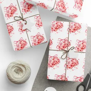 6 7 Meme Wrapping Paper, Six Seven Wrapping Paper, 67 Gift Wrap, Funny Wrapping Paper, Valentines Wrapping, Valentine's Day Gift Wrap