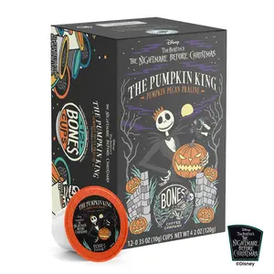 The Pumpkin King Bones Cups - 12 Count