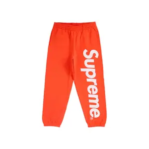 Supreme Satin Applique Sweatpant FW24 Bright Orange