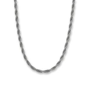 Rope Chain 4mm (316L Stainless Steel)