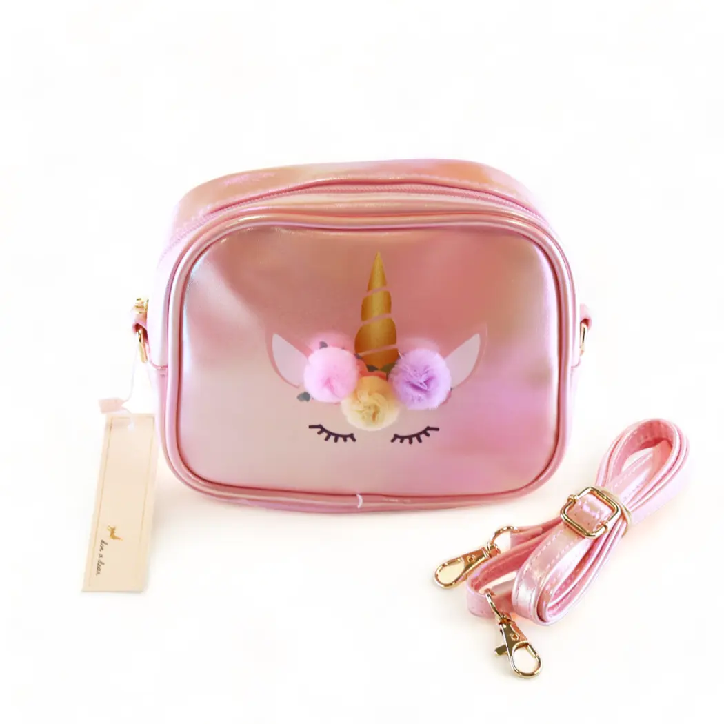 Unicorn Holographic Purse - Pink, Women's Bag