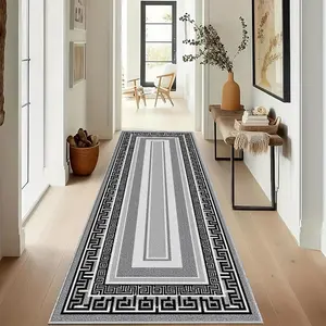 Imitation Cashmere Bedside Rug, Anti-Slip Waterproof Mat, Suitable for Bedroom Kitchen Hallway Entrance, Home Decor, Home Decorative Rug