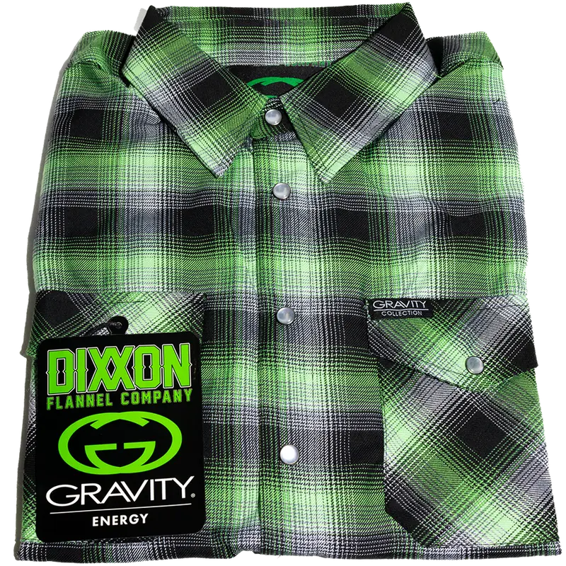 Dixxon Flannel Men's Energy Dixxon Flannel - NEW RELEASE Fitted Medium Length All Seasons D-Tech Fabric Shirts with Pockets