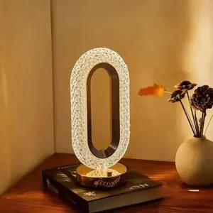 Crystal Desk Lamp, High-End Bedside Lamp, Creative Series Of Living Room Decorative Lighting Fixtures, Night Lighting Lamp