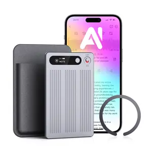 Magnetic Portable Smart Voice Recorder-Supports 80+ Languages, 64G with App Control,Transcription Summarize, Audio Recording Device with Playback for Phone Calls, Powered by Chatgpt 5o