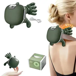 Wireless Massage Device for Neck & Shoulder Relief, Bio Finger Massager, Body Relaxer, Shawl Traps Muscle Pain Relief