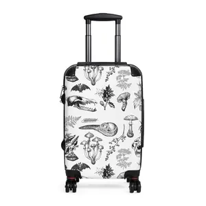 Gothic Plant Aesthetic Suitcase - Travel Bag