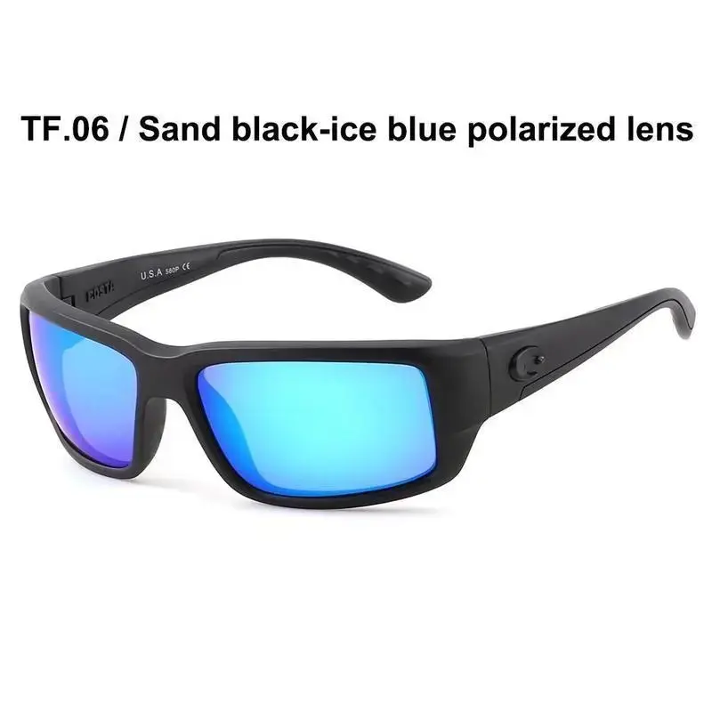 Costa Tuna Alley Grey 580P Polarized Sunglasses, Matte Black UV400 Frame, Outdoor Eyewear for Fishing, Cycling and Running