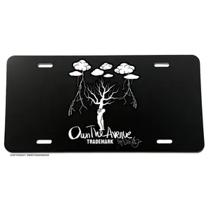 OwnTheAvenue Singing Singer Music Lovers License Plate Cover U