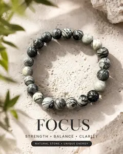 Natural Black Network Hand Same Bracelet