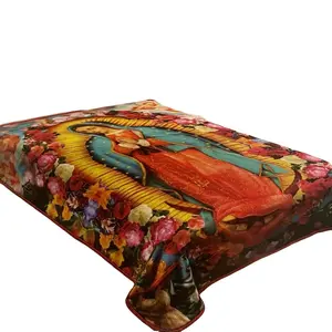 Lady Guadalupe Blanket - Soft and Cozy Queen Size