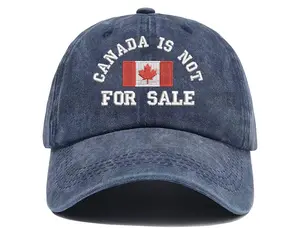 Canada is Not For Sale Hat, Canada Embroidered Hat, Gift for Canadians