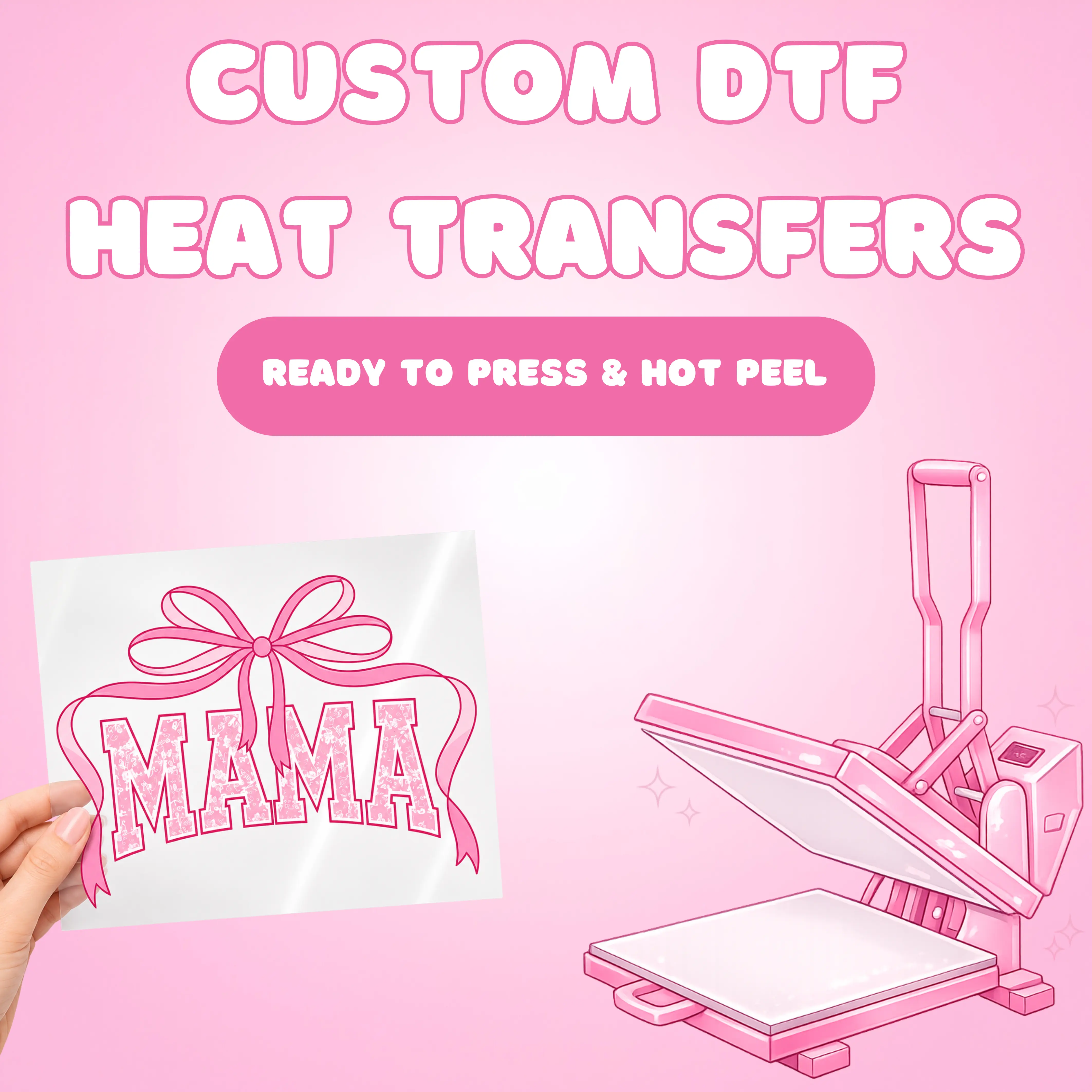 Custom DTF Transfers