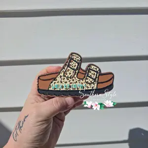 Walk By Faith Sandle Car Freshie