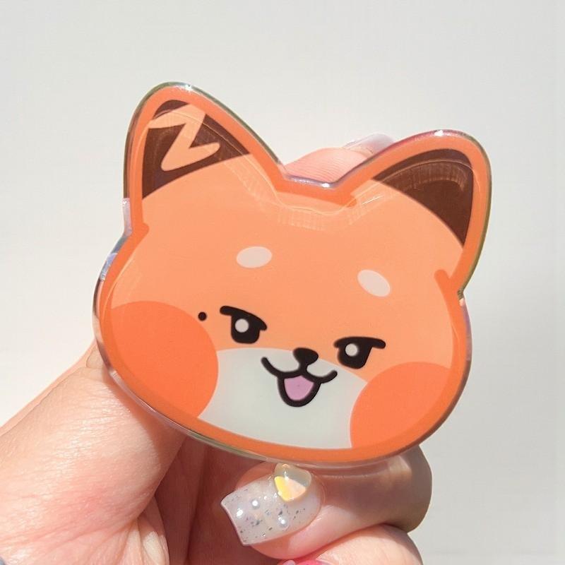 KPOP SKzoo0 Phone Grip Holder Stand Mount Magnetic Cute Magsafe Popsocket Series for iPhone MagSafe Cases & Kindle Grips Secure Stylish Expanding Phone Grip