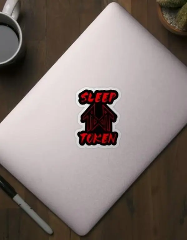 Token Sleep Token Sticker