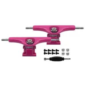 Prodigy Swerve Trucks, 34mm - Pink Colorway