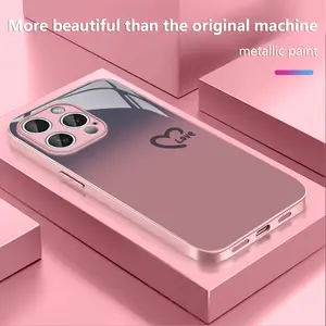 Gradient Heart Pattern Phone Case High-Quality Protective Case Compatible for iPhone 17 16 15 14 13 12 11 Pro Max Plus & Samsung Galaxy S26 S25 S24 S23 S22 Ultra-Thin Shockproof Lightweight and Durable Gradient Heart, Accessories, Smartphone