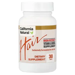 California Natural Hair, 30 Tablets