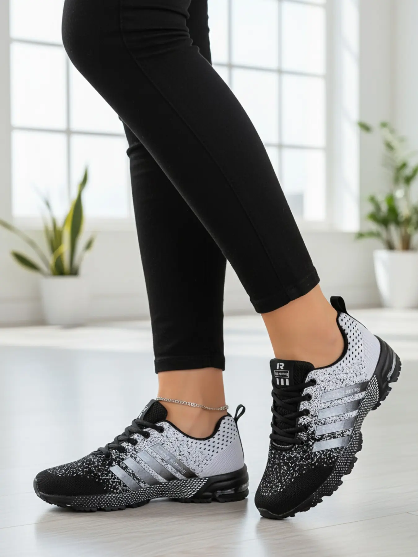 Men's Casual Sneaker Trainer Sports Shoes Walking Sneaker, Lightweight Breathable Mesh Upper, Eva Sole, Low Top, Multiple Colors Available, Sizes 39-47, Lightweight Sneakers