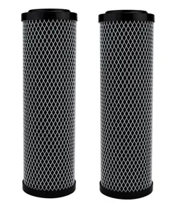 IPW Industries Inc. 10" x 2.5"Universal Whole House Replacement Carbon Block Water Filter Cartridge 5 micron