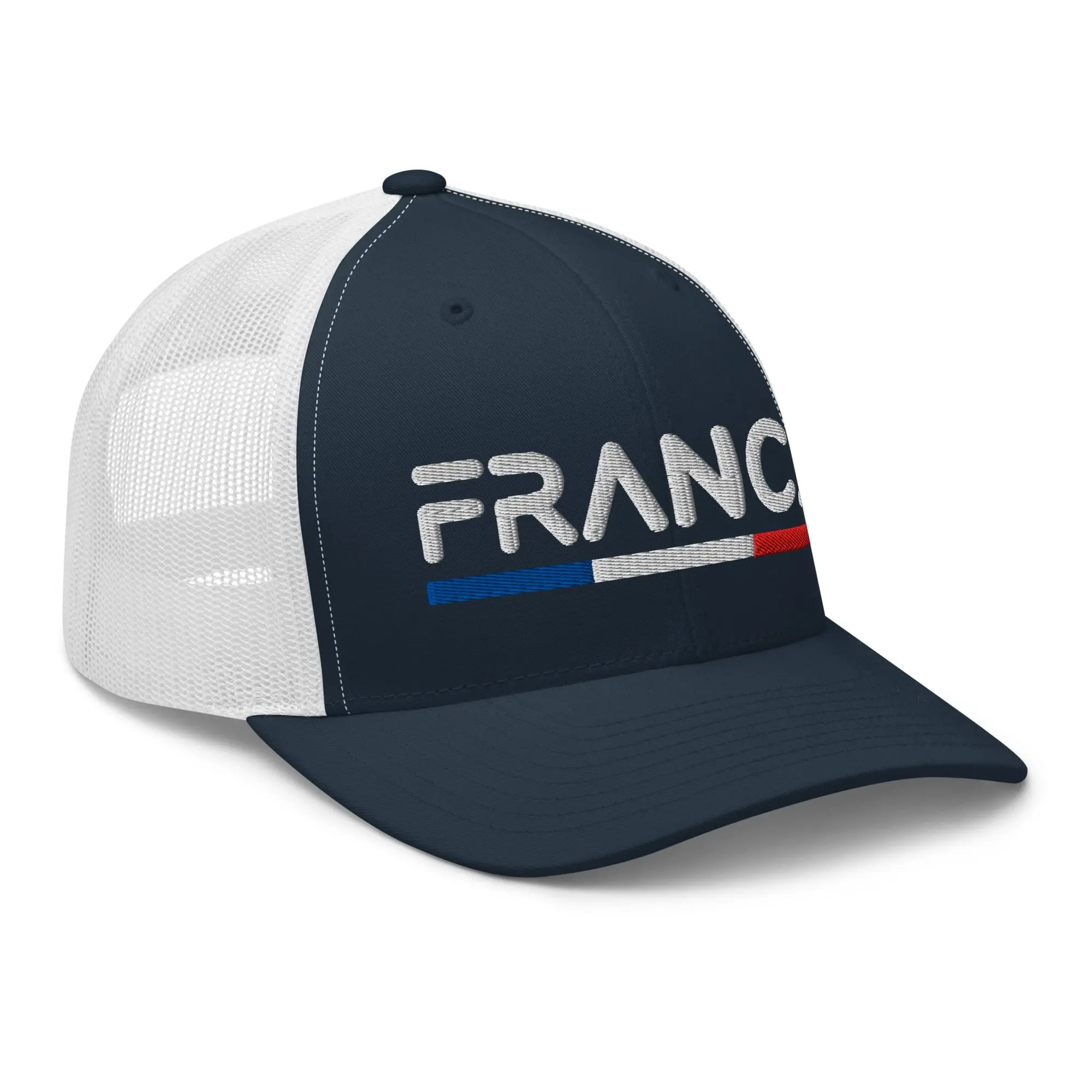 Minimal France Flag Trucker Hat Mesh France Trucker Cap