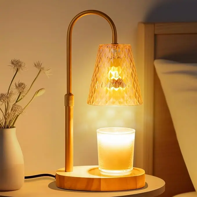 Amber-colored diamond shape