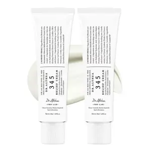 Dr.Althea 345 Relief Cream - 2026 Korean Shea & Chamomile Infused Moisturizer, Dry Sensitive Skin Selfcare,