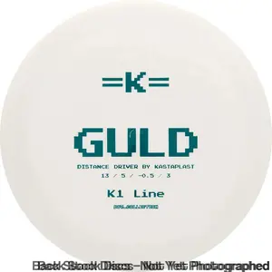Kastaplast K1 Guld Distance Driver with Retro DGV Disc Golf Valley Collection Stamp [Back Stock Inventory - Disc and Stamp Color WILL VARY]