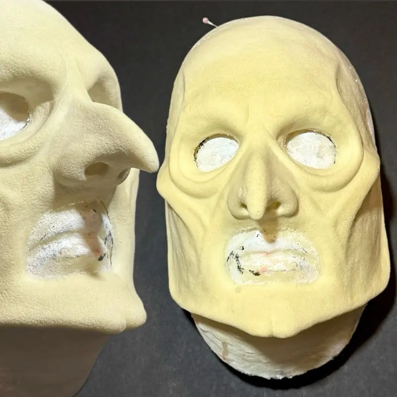 Demonic Clown FOAM LATEX Appliance OPENMOUTH for Halloween Party Props and Costume Accessories