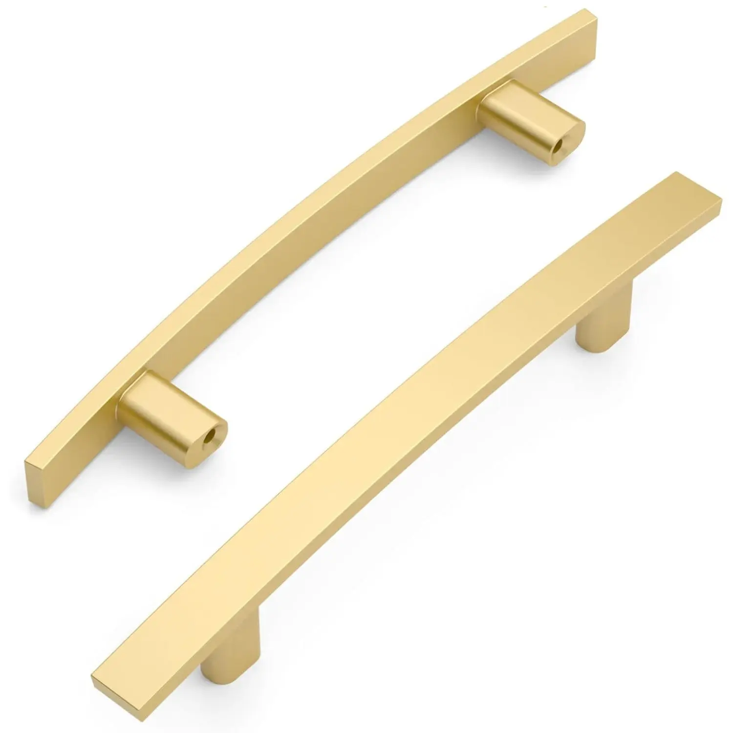 Amerdeco ZH0003 Brushed Gold 3-3/4" (96mm) Kitchen Cabinet Pull