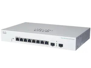 CISCO DESIGNED Business CBS220-8FP-E-2G Smart Switch | 8 Port GE | Full PoE | 2x1G SFP | 3-Year Limited Hardware Warranty (CBS220-8FP-E-2G-NA)