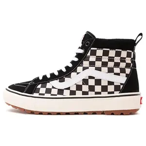 Vans SK8 MTE-1 Checkerboard High-Top Skate Footwear for Men - Durable, Lightweight, Breathable Sneaker Trainer for Women
