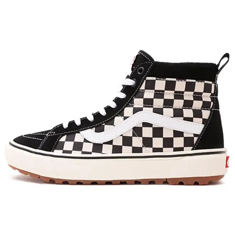 Vans SK8 MTE-1 Checkerboard High-Top Skate Footwear for Men - Durable, Lightweight, Breathable Sneaker Trainer for Women
