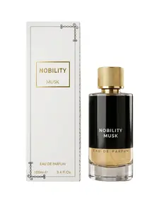 Aroma Paris - Nobility Musk Eau de Parfum 100ml (3.4oz) – Warm, Soft Musk Long-Lasting Fragrance