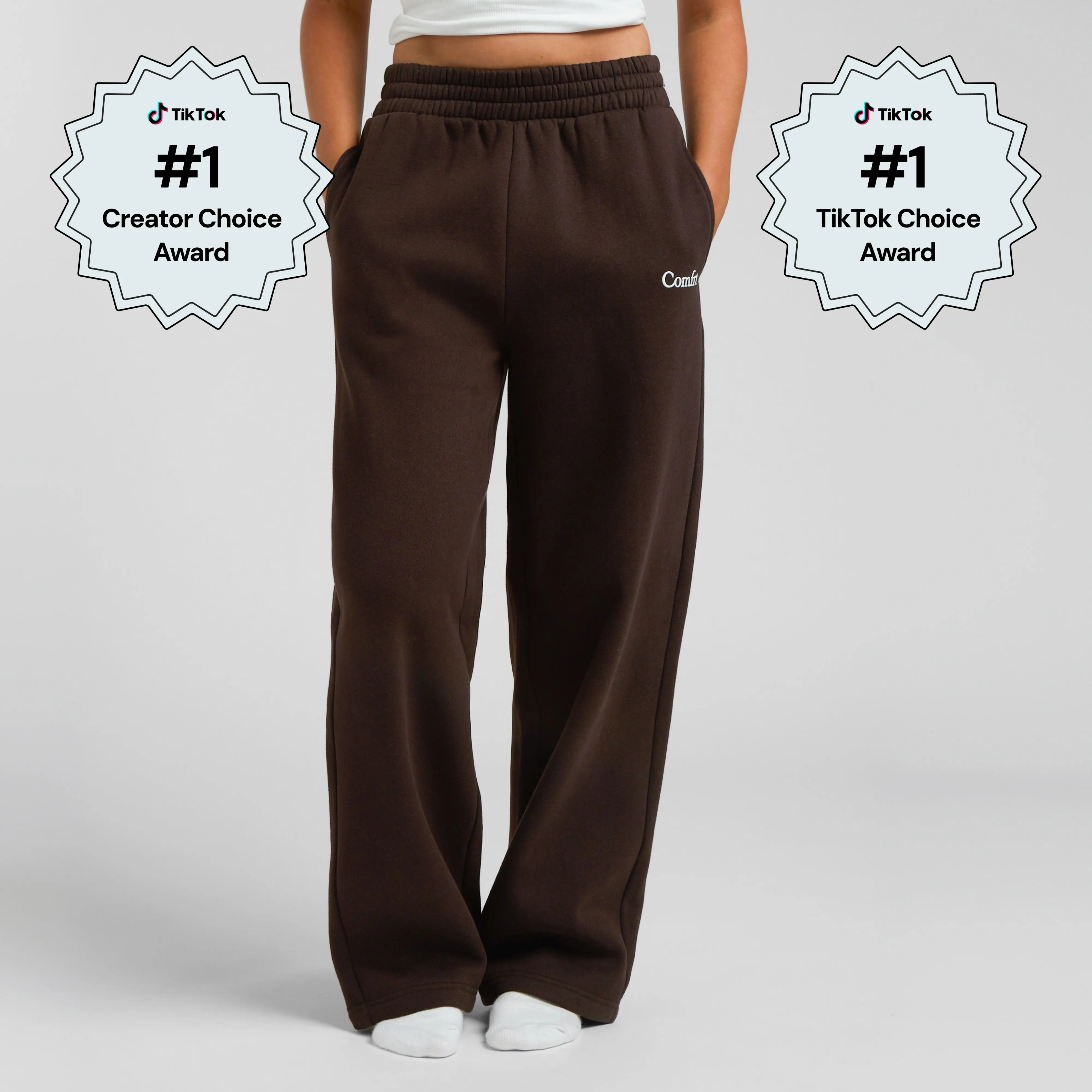 Comfrt | Cloud Straight Leg Sweatpants | Heavyweight Fleece Comfortable Soft Sweats For Men & Women